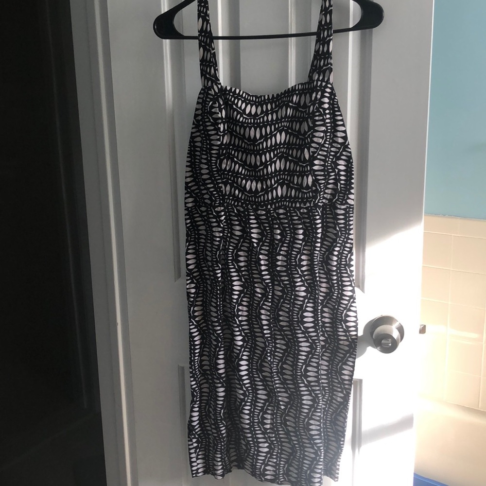 Black and White Dress